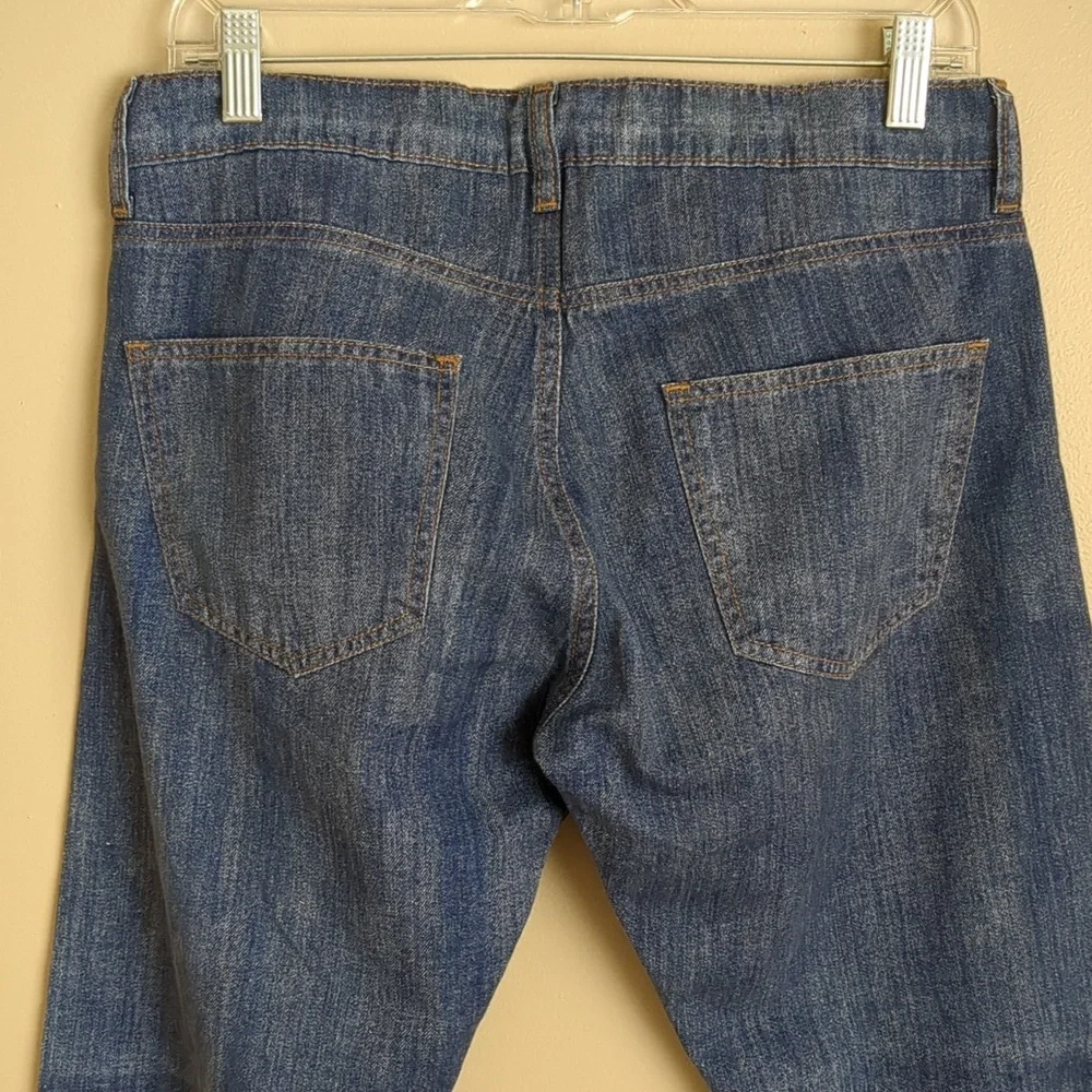 30 Wrangler Blue Denim Jeans Casual Basic Autumn Solid Color Lightweight